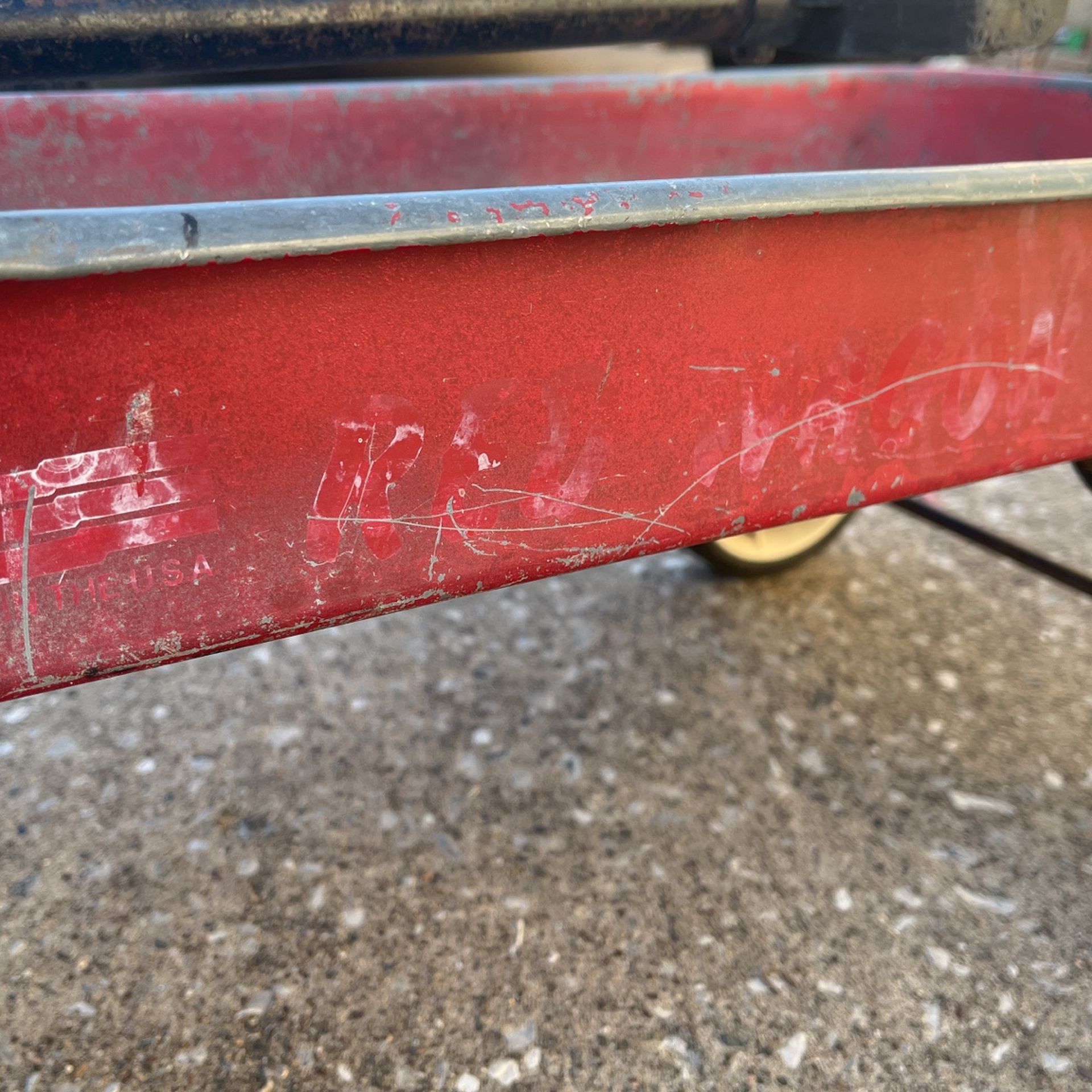 Vintage Red Wagon