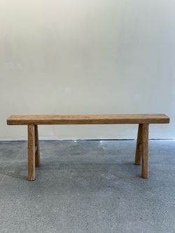 Vintage Elmwood Bench