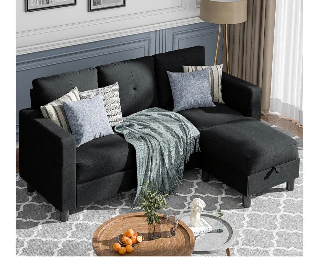 BRAND NEW SECTIONAL WITH OTTOMAN