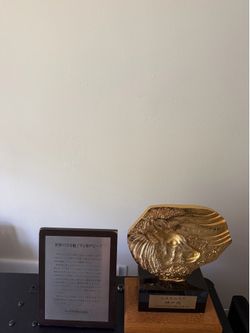 Kobe Beef Bronze statue certified