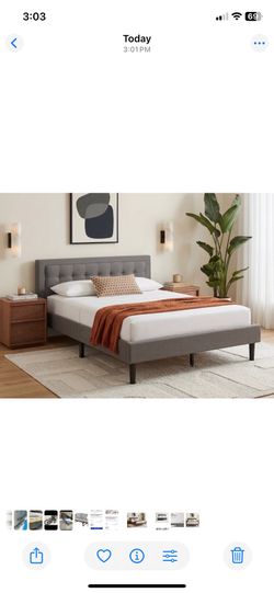 Mornington Upholstered King Bed Frame with Headboard