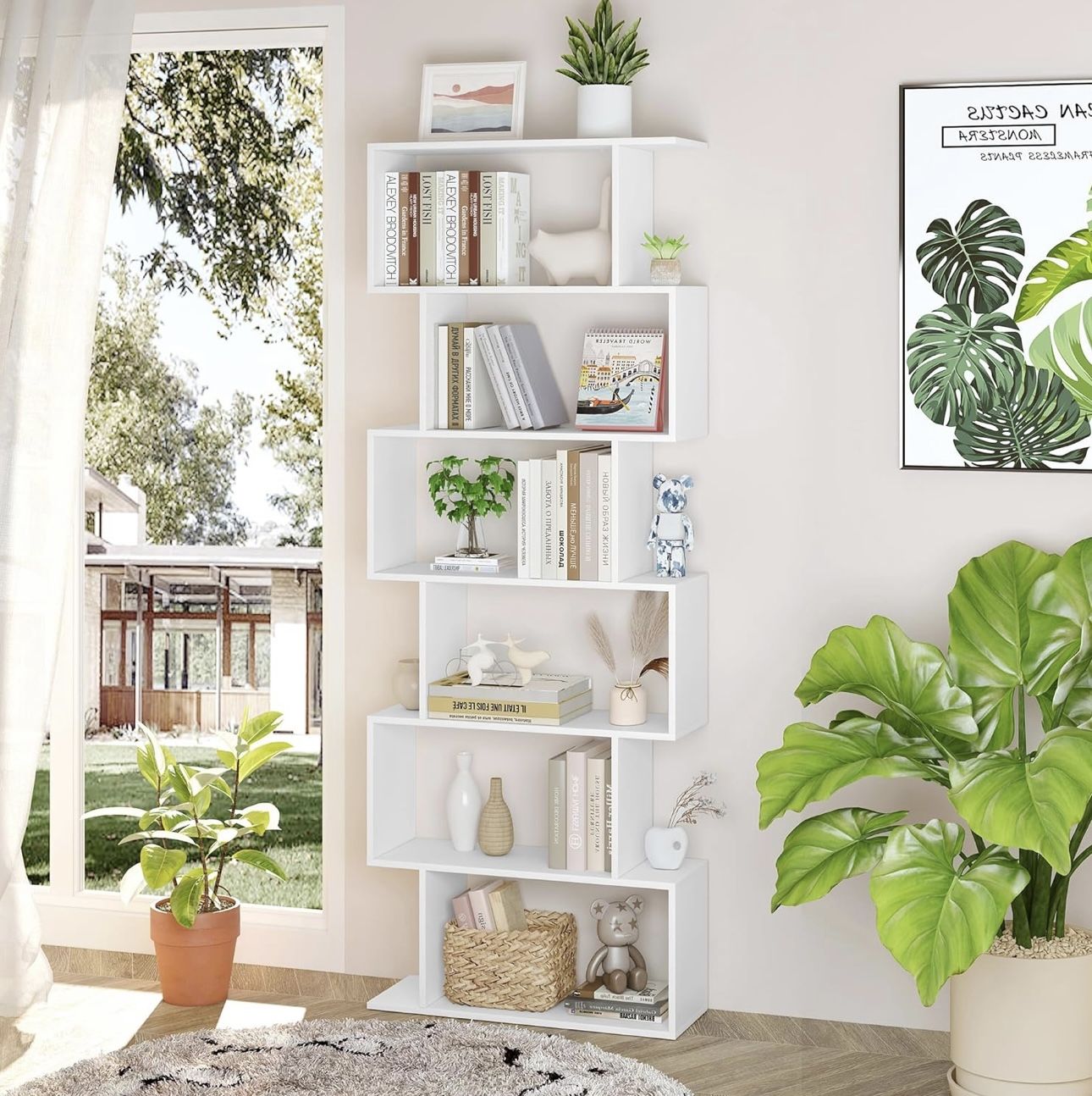 Geometric Bookshelf
