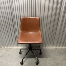 Modern Leather Swivel Office Chair