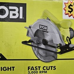 Like new condition Ryobi 13amps circular Saw