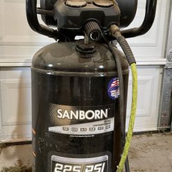 Sanborn 15 gal air compressor