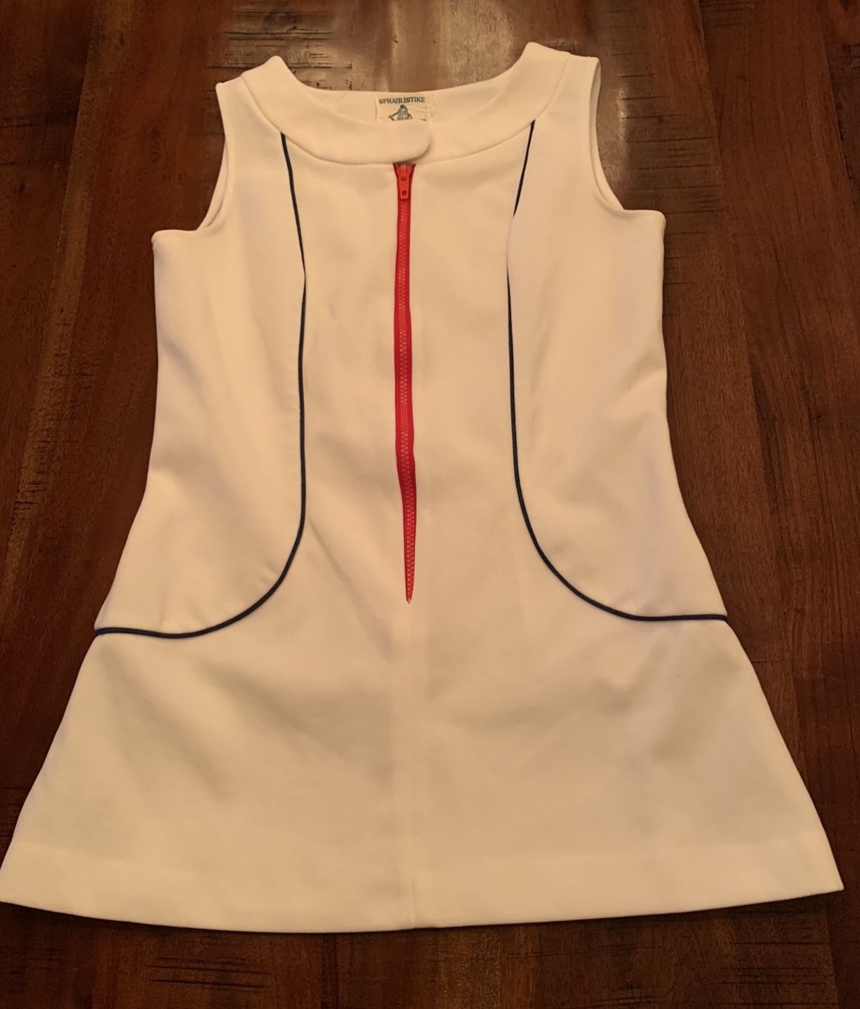 SPHAIR ISTIKE(first Name In Tennis) Vintage White Dress. 7/8