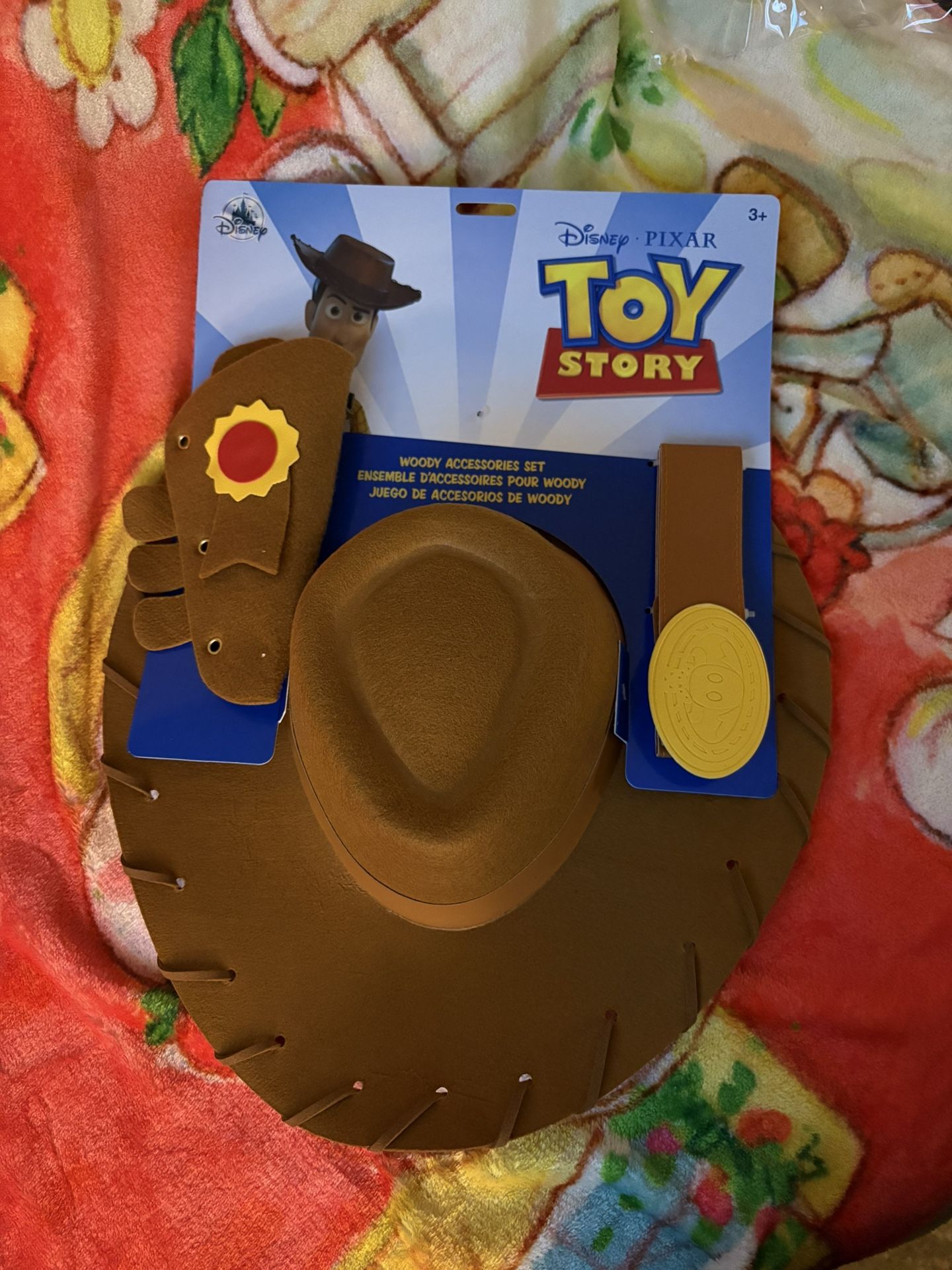 Toy Story-Woody Hat And Belt Set