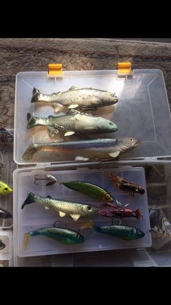 bass lures lot