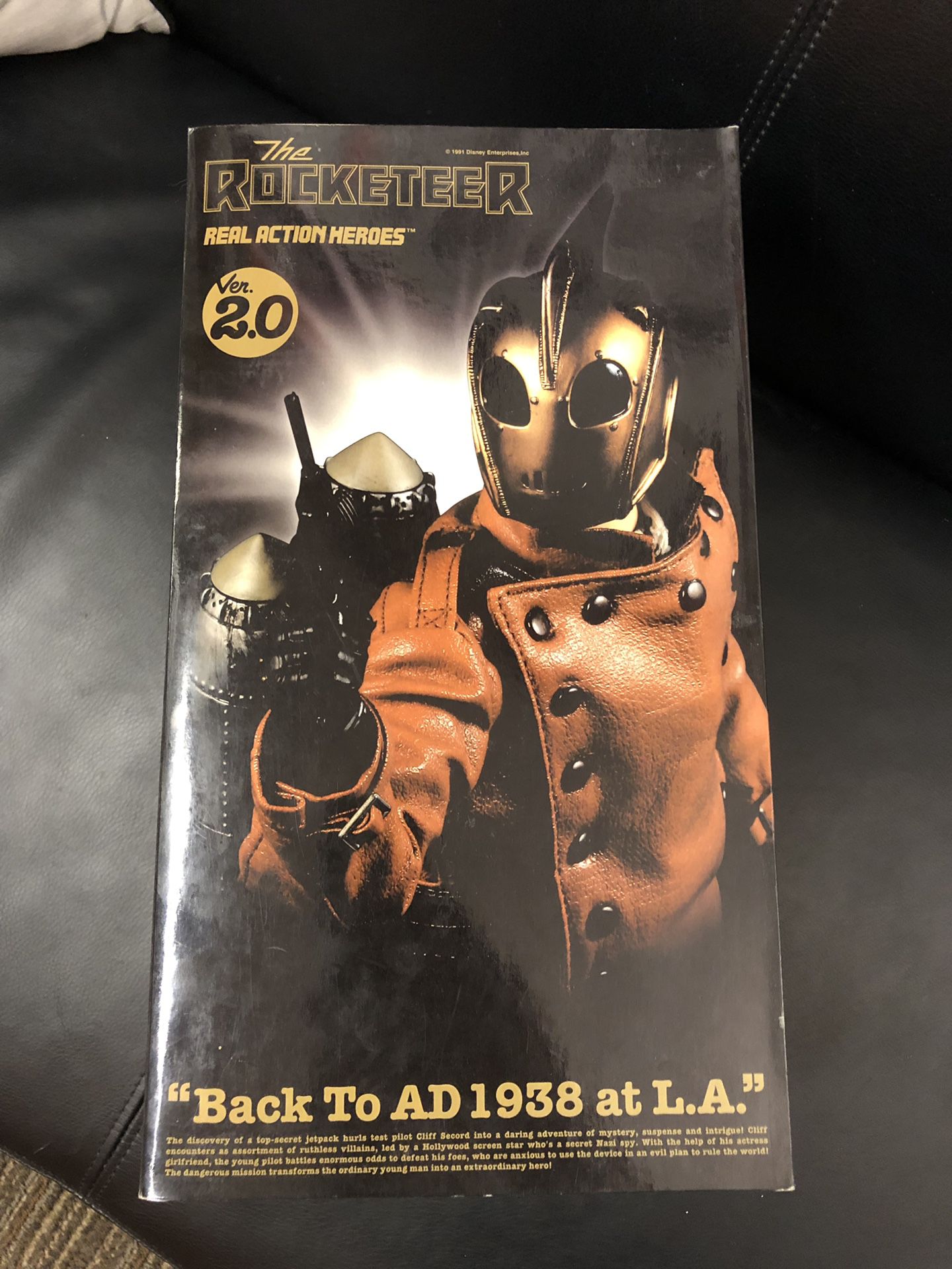 Medicom Toy Corp. Rocketeer Real Action Heroes Ver. 2.0 12" Action Figure.