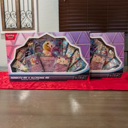 Pokemon Mimikyu ex & Alcremie ex Premium Collection ($70 Each)