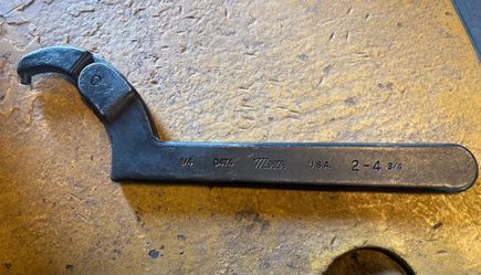 Adjustable Pin Spanner Wrench