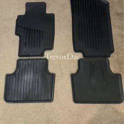 Acura TSX OEM All-Weather Floor Mats.