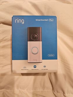 Ring Wired Doorbell Plus 2nd Gen
