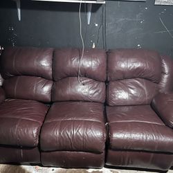 Leather Couch