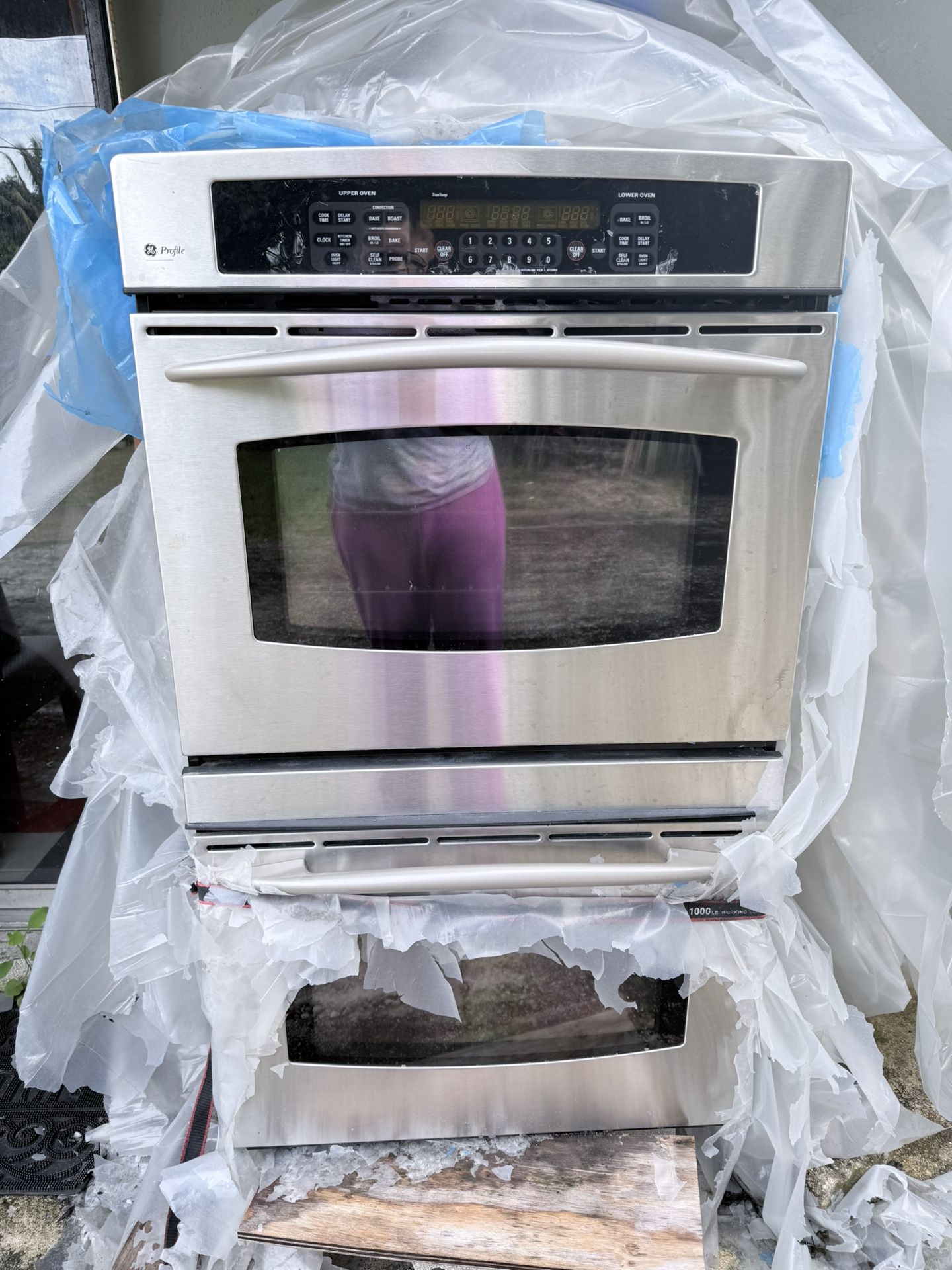 GE double Electric Oven