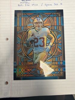 2025 Panini Prizm Christain McCaffery Mosaic