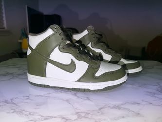 Nike dunk high cargo khaki 5Y