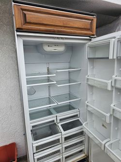 GE Monogram Refrigerator And Freezer