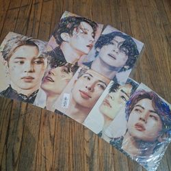 BTS ART WORK 7 MEMBERS 