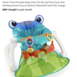 Fisher- Price Portable Baby Chair Sit-Me-Up Floor Seat 