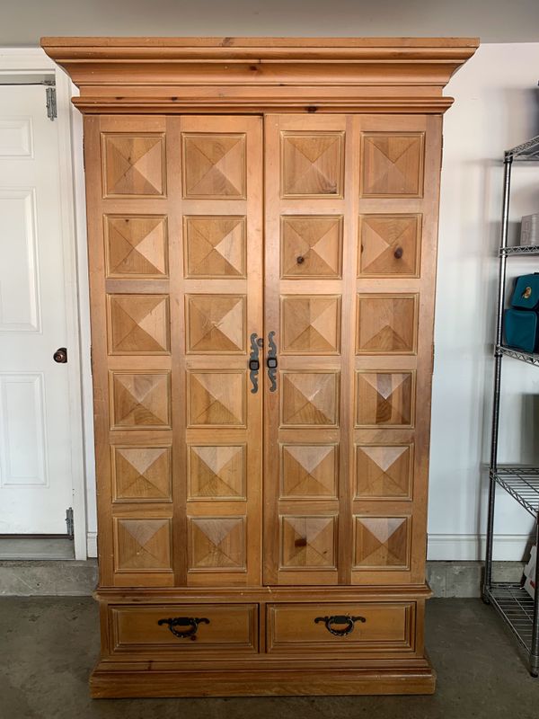 Thomasville Armoire Solid Wood for Sale in Chicago, IL OfferUp