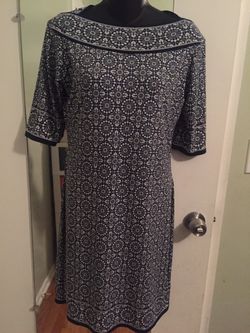 Blue dress