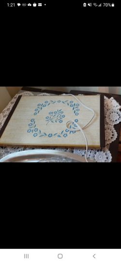 Corning Ware Blue Cornflower Electric Warm-O-Tray