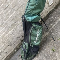 Golf Club Set With Taylor Made Bag