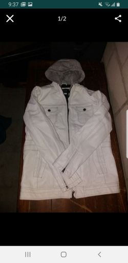 White Leather Jacket