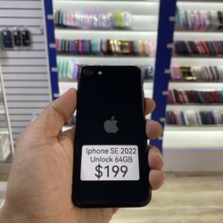 iPhone SE 2022 64GB Black Unlocked 