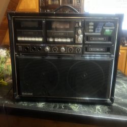 Vintage Japan National Tape Deck 8 Track Player