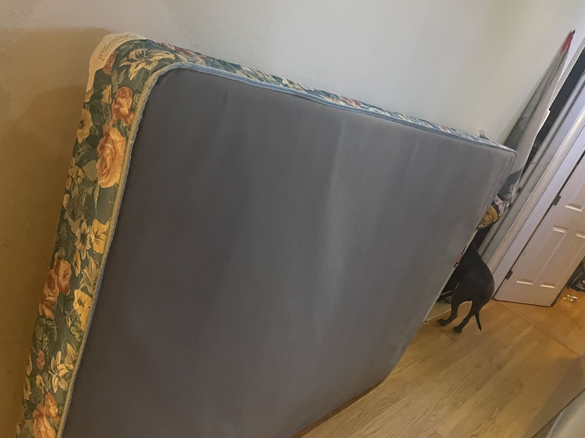 Base And Bed For Full Size Beds Used