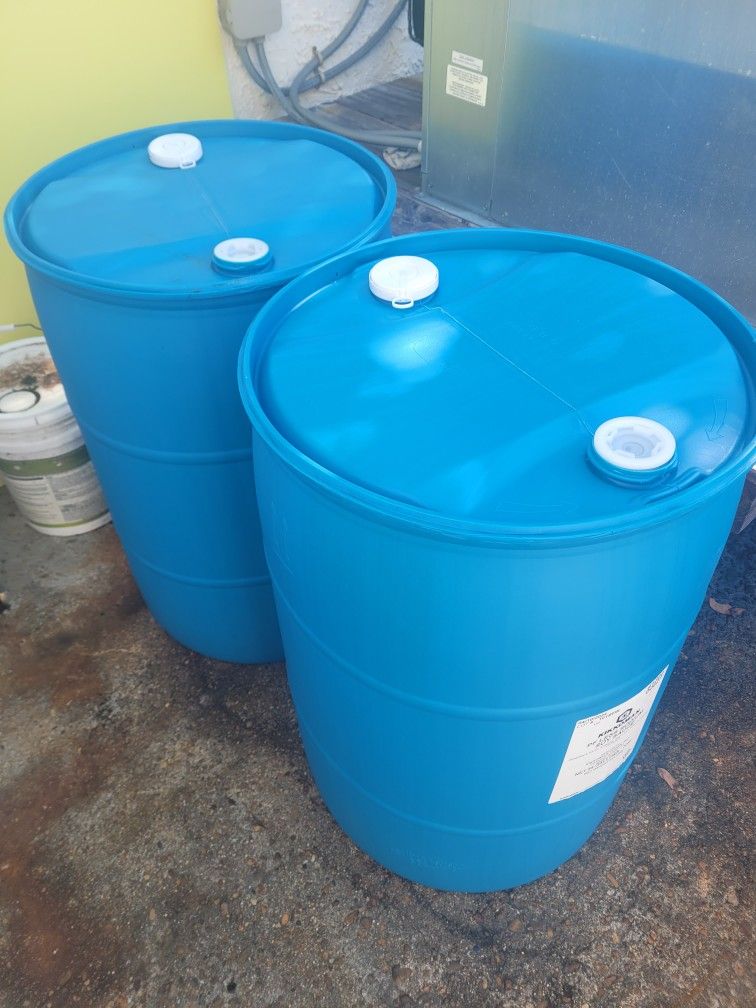 55 Gallon Barrels