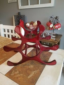 Red wine rack