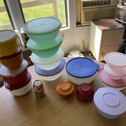 Tupperware bowls. $3-5 each. Rochester wa