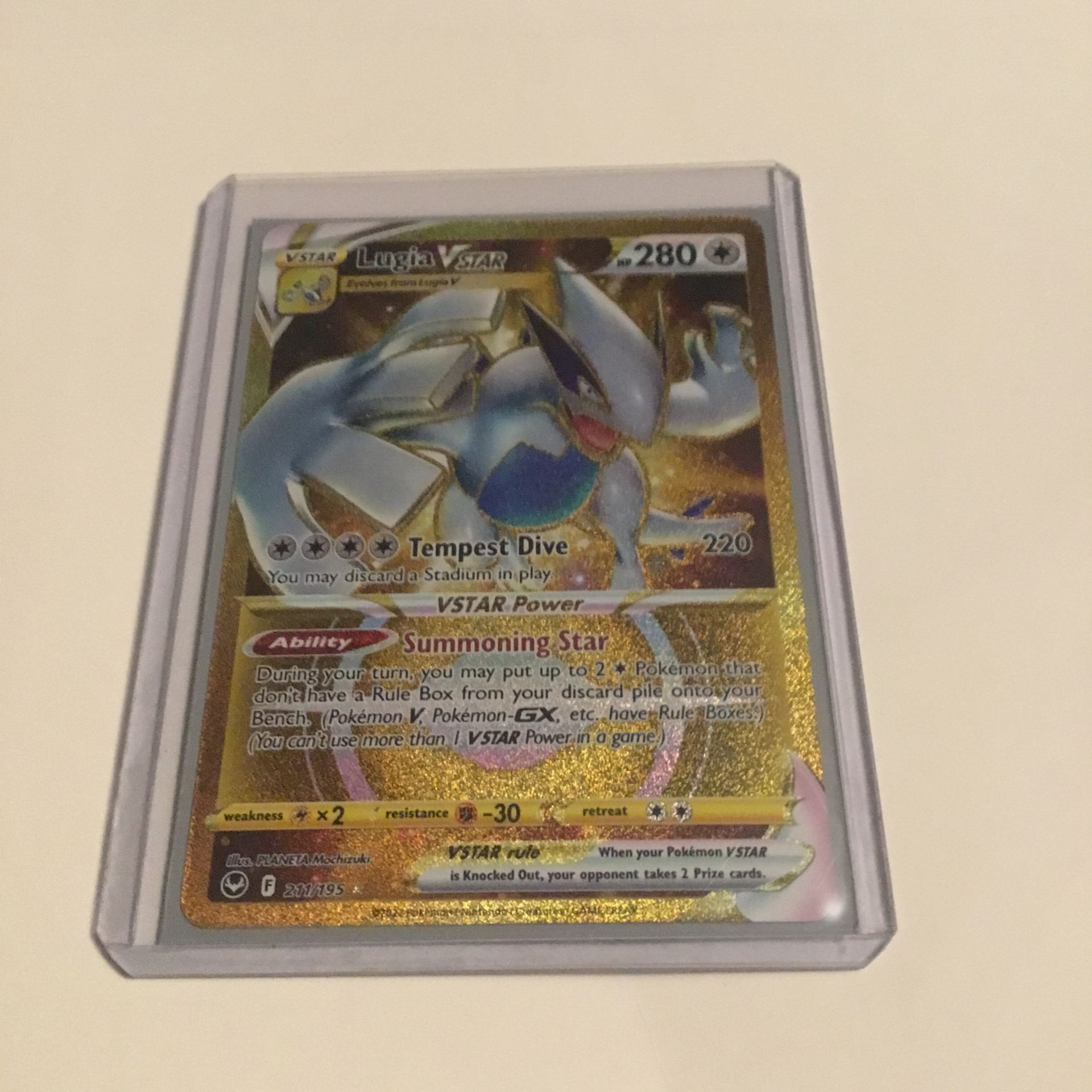 Lugia Gold V star 211/195 Mint Pokemon for Sale in Hemet, CA - OfferUp Lugia Gold V star 211/195 Mint Pokemon for Sale in Hemet, CA - OfferUp