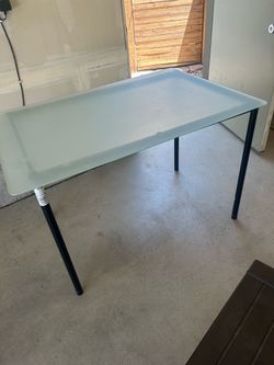 FREE Glass & Metal desk
