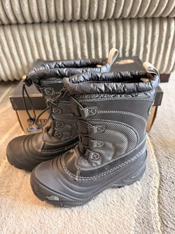 Northface Waterproof Black Boots