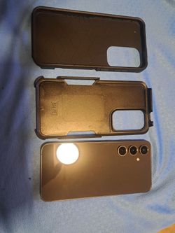 Samsung Galaxy S24 FE with Case