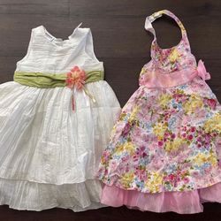 Girls Dresses 5-7Y Like New  $10 for each, or $20 for 3