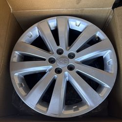 OEM Subaru Forester Factory Alloy Wheels – Set of 4 – w/ Center Caps