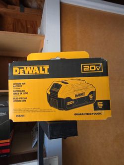 Dewalt 20V Max 5AH battery