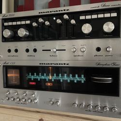 Marantz Model 150 Vintage AM/FM Tuner & Pre- Amp Model 3600