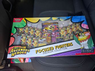Pokémon Mega Evolution Ascended Heroes Focused Fighters Premium Collection