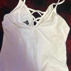 Forever 21 white body suit 