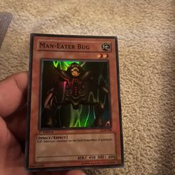 Man-eater Bug LOB 1st Ed Asian-English NM Yugioh