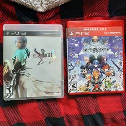 Final Fantasy Xiii-2 And Kingdom Hearts 2.5 Square Enix Ps3 Bundles