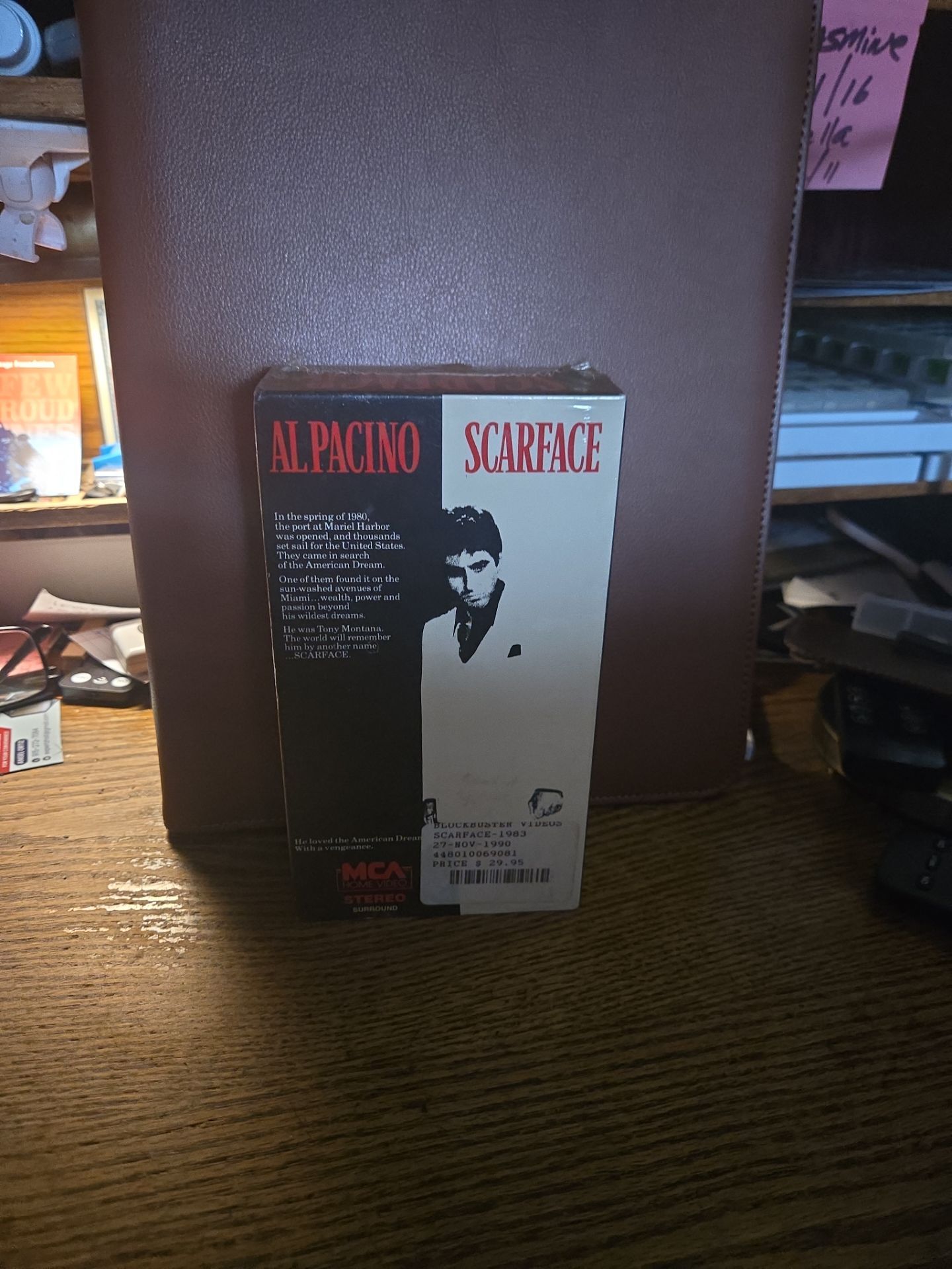 Original SCARFACE 8 TRACK TAPES NEW IN THE BOX