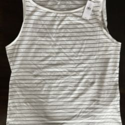 Banana Republic Wonen’s Sleeveless Striped Blouse, S