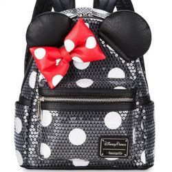 Backpack Loungefly Polka Dot Sequin
